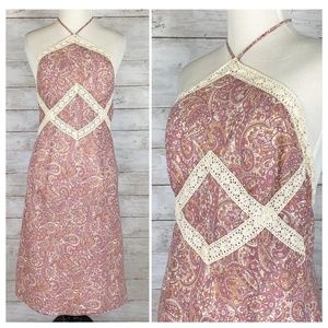 VINTAGE Victoria's Secrete Moda Catalog Paisely Resort Dress